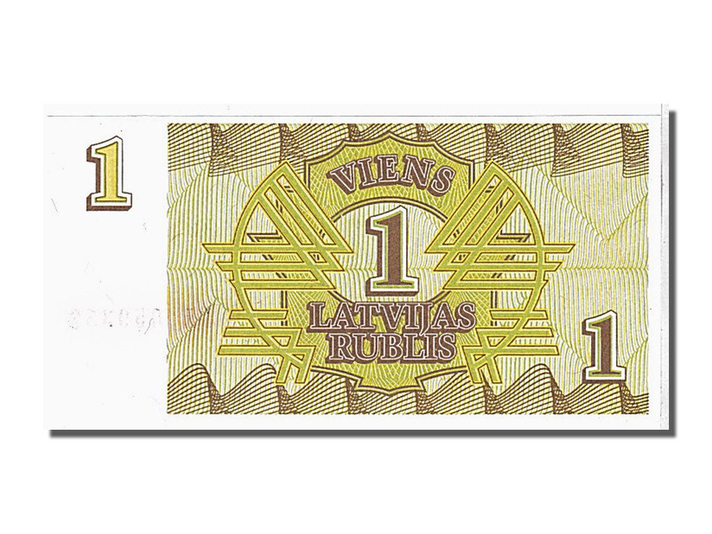 Banconote, Lettonia, 1 Rublis, 1992, FDS