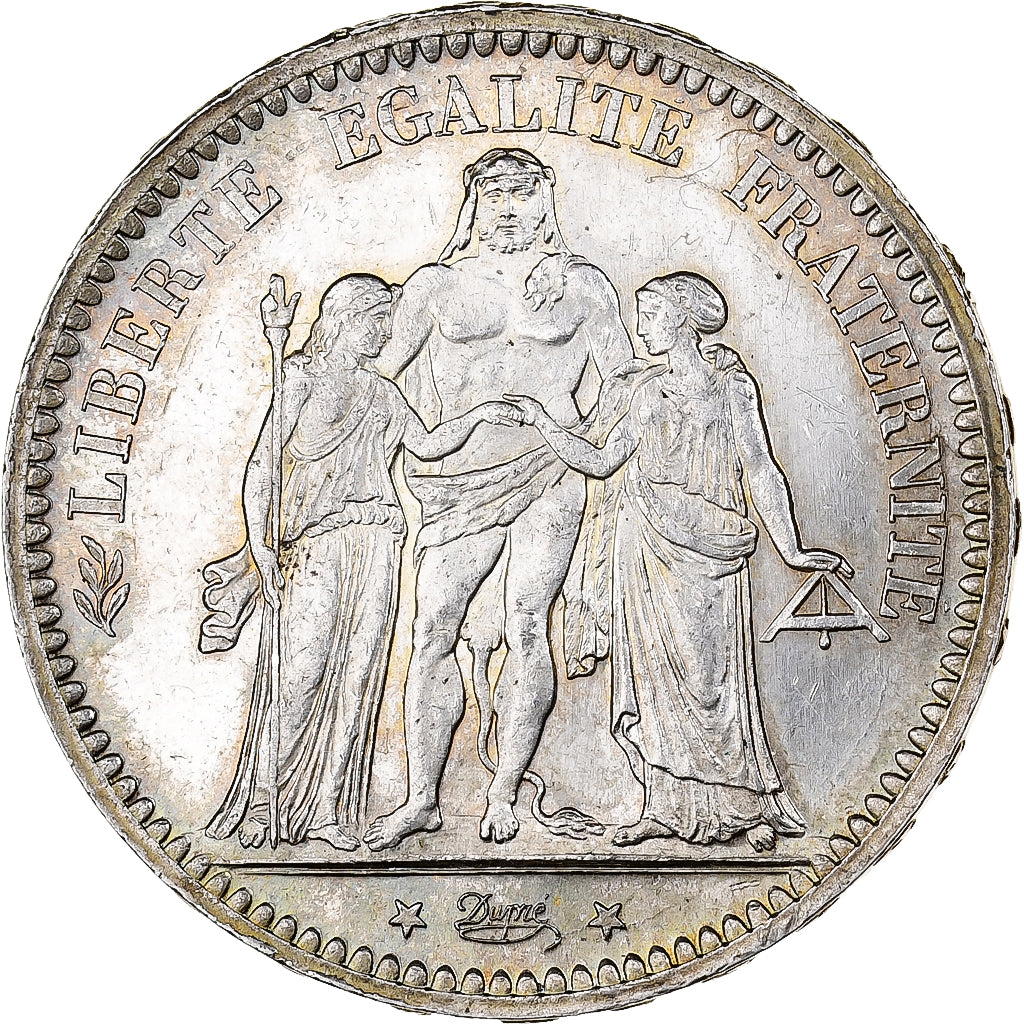 Frankreich, 5 Francs, Hercule, 1873, Paris, Silber, VZ+, Gadoury:745a, KM:820.1