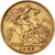 Gran Bretaña, Edward VII, 1/2 Sovereign, 1907, Oro, MBC, KM:804