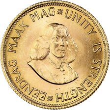South Africa, 2 Rand, 1962, Gold, AU(55-58), KM:64