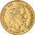 França, Napoleon III, 5 Francs, 1865, Paris, Dourado, AU(50-53), Gadoury:1002