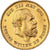 Holandia, William III, 10 Gulden, 1875, Złoto, MS(60-62), KM:105