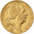 França, Louis XVIII, 20 Francs, 1824, Paris, Dourado, VF(30-35), Gadoury:1028
