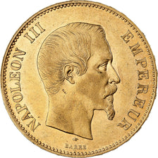 Frankreich, Napoleon III, 100 Francs, 1857, Paris, Gold, SS+, Gadoury:1135