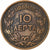 Griechenland, George I, 10 Lepta, 1882, Paris, Kupfer, S+, KM:55