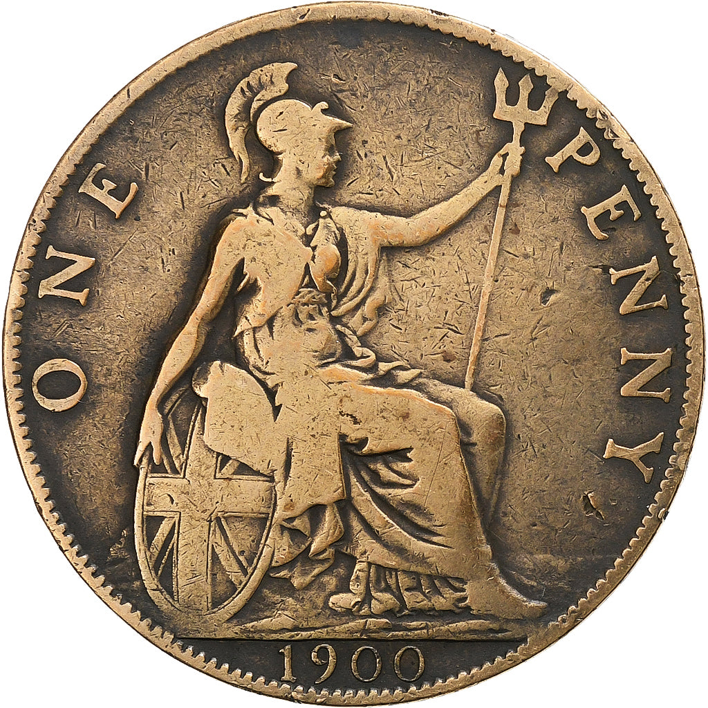 Great Britain, Victoria, Penny, 1900, Bronze, VF(30-35), KM:790