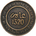 Maroc, 'Abd al-Aziz, 10 Mazunas, AH 1320/1902, Birmingham, Bronze, TTB