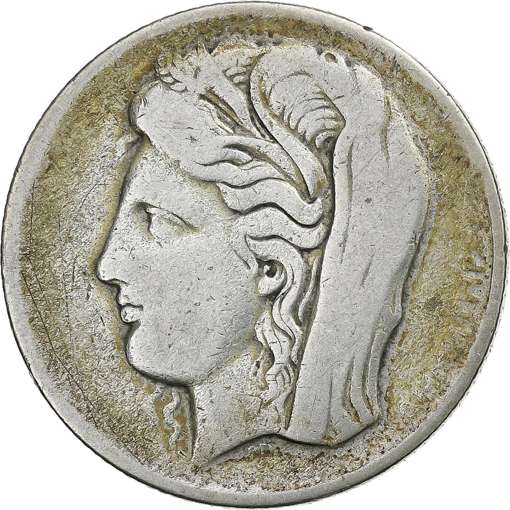 Griechenland, 10 Drachmai, 1930, Silber, S+, KM:72