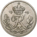 Dinamarca, Frederik IX, 25 Öre, 1949, Copenhagen, Cobre-níquel, AU(50-53)