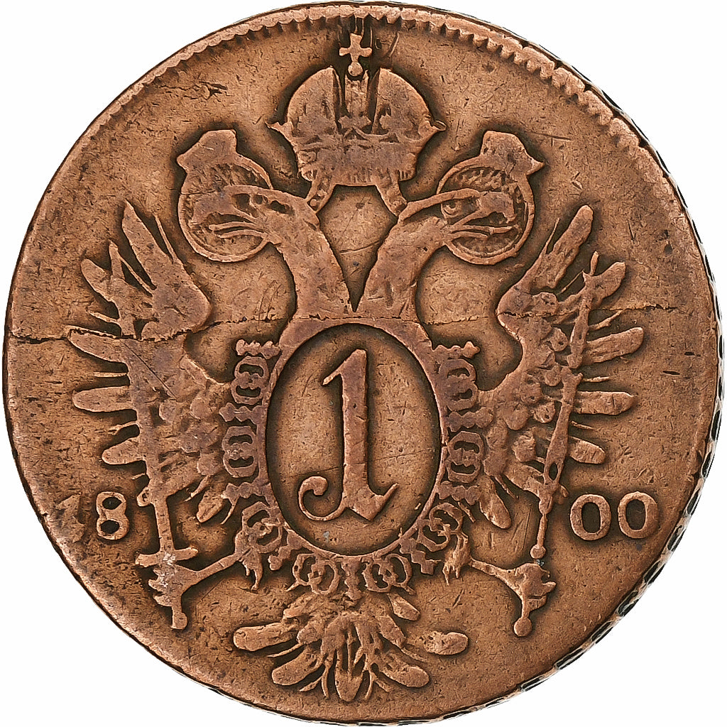 Austria, Franz II (I), Kreuzer, 1800, Kremnica, Billon, EF(40-45), KM:2111