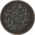 Luxemburg, William III, 5 Centimes, 1854, Utrecht, Bronze, S+, KM:22.1