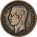 Greece, George I, 10 Lepta, 1882, Paris, Copper, VF(30-35), KM:55
