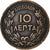 Greece, George I, 10 Lepta, 1882, Paris, Copper, VF(30-35), KM:55