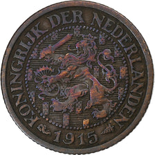 Niederlande, Wilhelmina I, Cent, 1915, Bronze, SS, KM:152