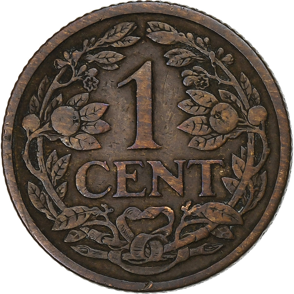 Niederlande, Wilhelmina I, Cent, 1915, Bronze, SS, KM:152