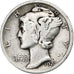 États-Unis, Dime, Mercury, 1920, U.S. Mint, Argent, TTB, KM:140