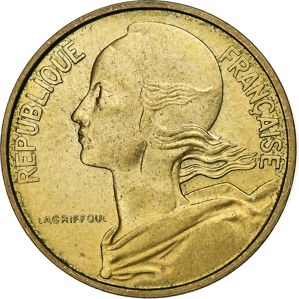 France, 10 Centimes, Marianne, 1964, Paris, Bronze-Aluminium, SUP, Gadoury:293