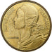 France, 50 Centimes, Marianne, 1964, Paris, Aluminum-Bronze, AU(55-58)