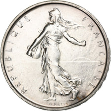 France, 5 Francs, Semeuse, 1964, Paris, Silver, MS(60-62), Gadoury:770, KM:926