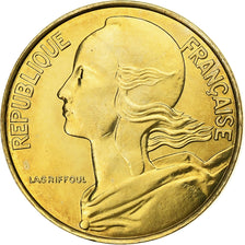 France, 10 Centimes, Marianne, 1999, Paris, BU, Aluminum-Bronze, MS(65-70)