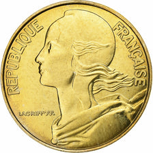 France, 20 Centimes, Marianne, 1999, Paris, BU, Aluminum-Bronze, MS(65-70)