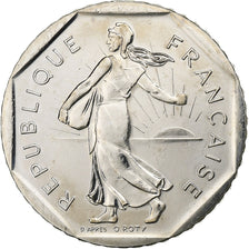 Frankreich, 2 Francs, Semeuse, 1999, Paris, BU, Nickel, STGL, Gadoury:547