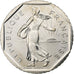 Frankreich, 2 Francs, Semeuse, 1999, Paris, BU, Nickel, STGL, Gadoury:547
