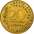 Frankrijk, 20 Centimes, Marianne, 1996, Paris, BU, Aluminum-Bronze, FDC