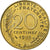 Frankrijk, 20 Centimes, Marianne, 1998, Paris, BU, Aluminum-Bronze, FDC