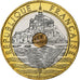 França, 20 Francs, Mont Saint Michel, 1995, Paris, BU, Trimetálico, MS(65-70)