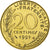 Frankrijk, 20 Centimes, Marianne, 1997, Paris, BU, Aluminum-Bronze, FDC