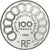 Frankrijk, 100 Francs-15 Ecus, Jean Monnet, 1992, Paris, BE, Zilver, PR+