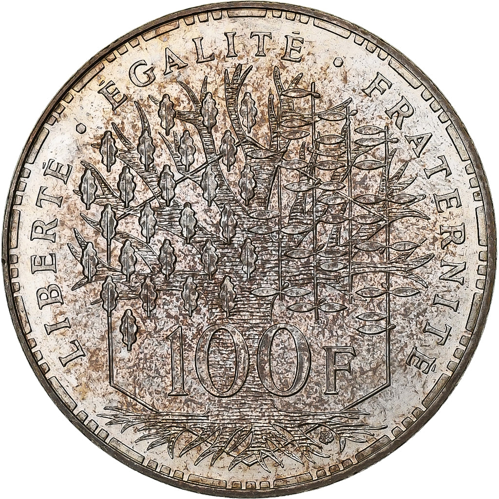 Francia, 100 Francs, Panthéon, 1987, Paris, Argento, SPL, Gadoury:898, KM:951.1