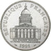 Francia, 100 Francs, Panthéon, 1991, Paris, Argento, SPL, Gadoury:898, KM:951.1
