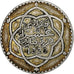 Morocco, 'Abd al-Hafiz, Rial, 10 Dirhams, 1911/AH1329, bi-Bariz, Silver