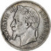France, Napoléon III, 5 Francs, 1869, Strasbourg, Argent, TB+, Gadoury:739