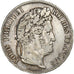 France, 5 Francs, Louis-Philippe, 1833, Paris, Silver, VF(30-35), Gadoury:678