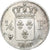 França, Louis XVIII, 1/4 Franc, 1817, Paris, Prata, AU(55-58), Gadoury:352