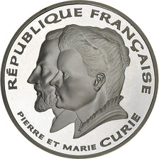 Francia, 100 Francs, Pierre et Marie Curie, 1997, Paris, BE, Argento, FDC