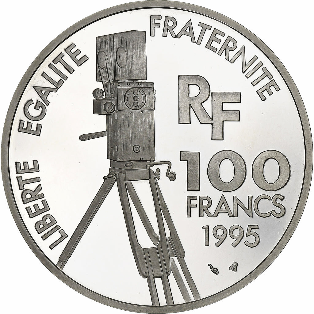 Frankreich, 100 Francs, Georges Méliès, 1995, Paris, BE, Silber, STGL