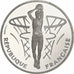 Francia, 100 Francs, Basketball, Lancer Franc, 1991, Paris, BE, Argento, FDC