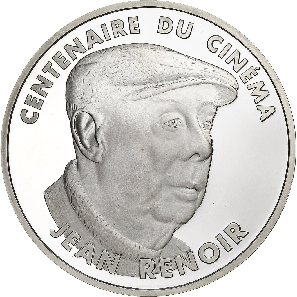 Frankreich, 100 Francs, Jean Renoir, 1995, Paris, ESSAI, Silber, STGL