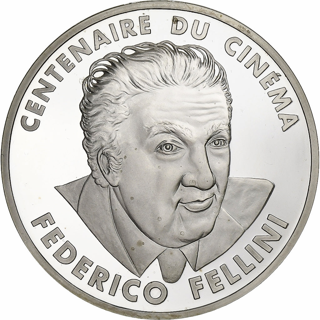 Francia, 100 Francs, Federico Fellini, 1995, Paris, ESSAI, Argento, FDC