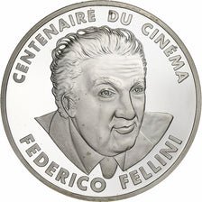 Francia, 100 Francs, Federico Fellini, 1995, Paris, ESSAI, Argento, FDC