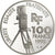 Francja, 100 Francs, Marcel Pagnol, 1995, Paris, BE, Srebro, MS(65-70)