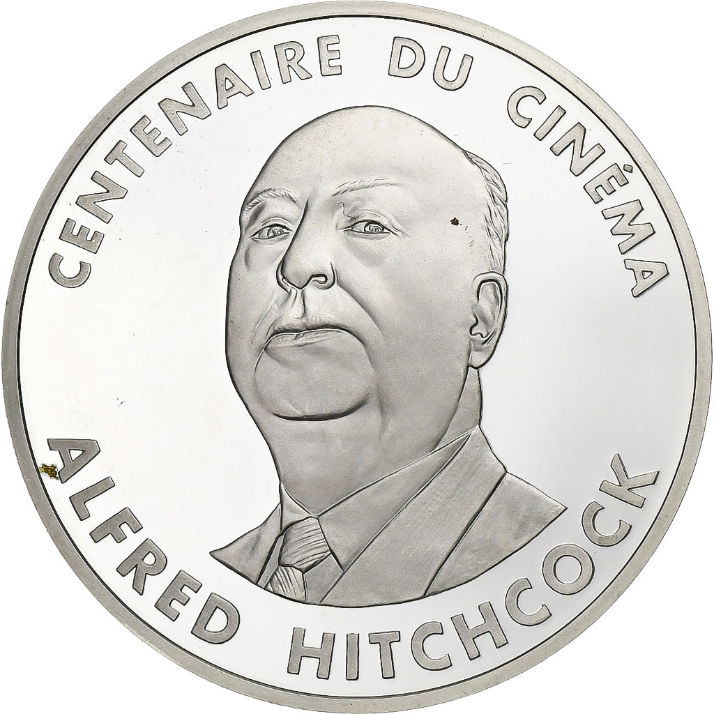Frankreich, 100 Francs, Alfred Hitchcock, 1995, Paris, ESSAI, Silber, STGL