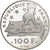 Francja, 100 Francs-15 Ecus, Descartes, 1991, Paris, BE, Srebro, MS(65-70)