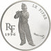 Francia, 10 Francs-1.5 Euro, Le Fifre by Edouard Manet, 1996, Paris, BE, Plata
