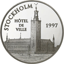 França, 100 Francs-15 Euro, Hôtel de Ville de Stockholm, 1997, Paris, BE