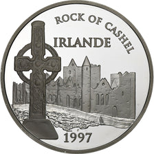 France, 100 Francs-15 Euro, Rock of Cashel, Irlande, 1997, Paris, BE, Silver